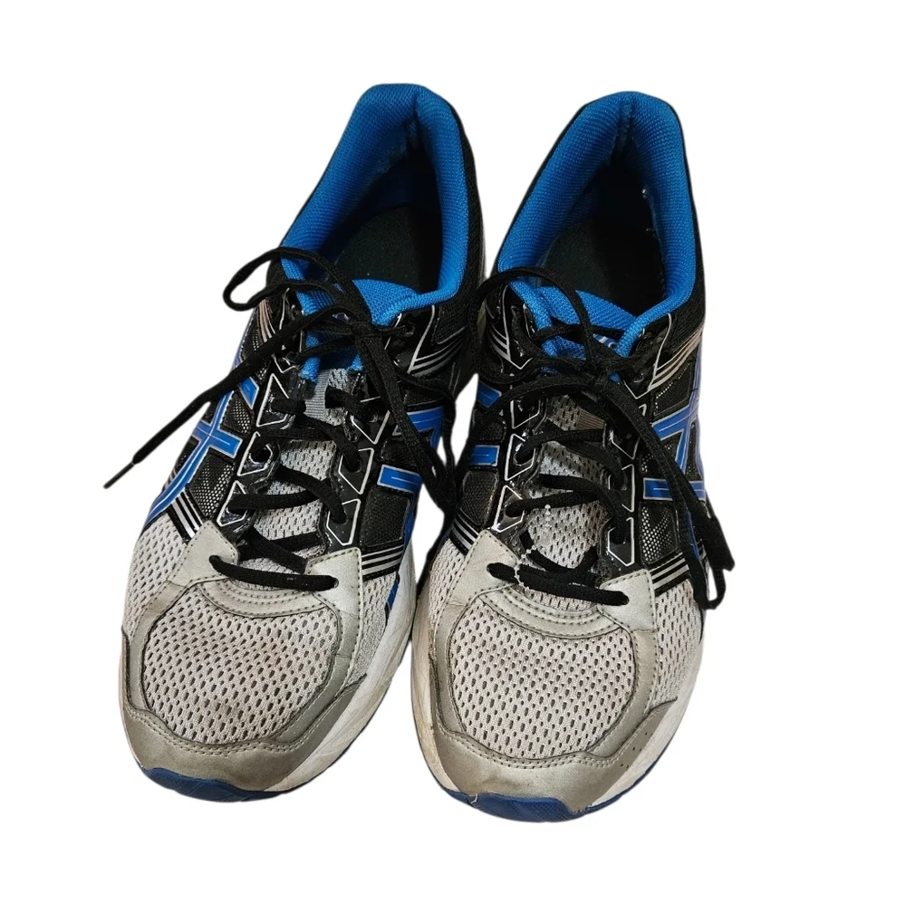 ASICS Men's Running Shoes - Gel Contend 4 Black And Blue